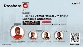 Nigeria’s Democratic Journey and Economic Outcomes