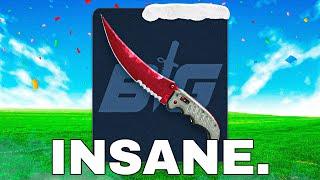 DID WE JUST PULL A FLIP KNIFE RUBY?! (CSGOBIG)