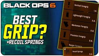 The Best Underbarrel Grip & Are Recoil Springs Worth it? (Black Ops 6)