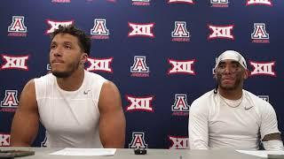 Arizona Football Press Conference - Noah Fifita and Tre Smith