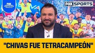 Fernando Cevallos: "Chivas fue tetracampeón en torneos largos... NO EN 6 MESES" | FOX Sports Radio