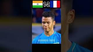 India VS France Imaginary Penalty Shootout | Intense Penalties | #mbappe vs #sunilchhetri