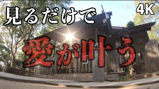 どんな恋愛も叶えてくれる強力なパワースポット！恋愛成就 良縁成就 結婚成就 夫婦円満 パワースポットひとり旅#37 4K