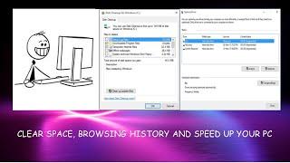 SIMPLE AND FASTEST ways to free space and performance in pc (no software installation needed)