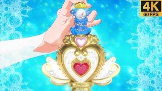  Cure Mermaid  Bubble Ripple  Attack  Go! Princess Precure【 4K 】