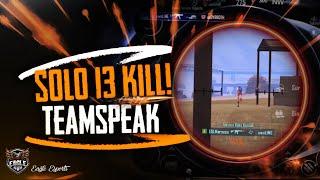 100 DOLAR ÖDÜLLÜ TURNUVADA SOLO 13 KİLL TEAMSPEAK | EAGLE ESPORTS ​⁠#pubgmobile #pubg #pubgm