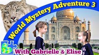 WORLD ADVENTURE -- INDIA || Treasure Hunt || We Love Puzzles