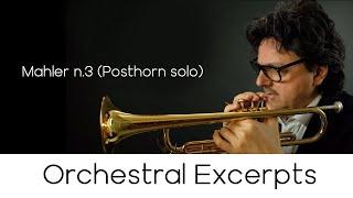 Orchestral Excerpts n .1 "Mahler" - Symphony n.3 (Posthorn solo) - Andrea Giuffredi