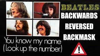 You know my name (look up the number) played in reverse