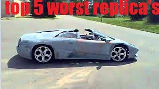 Top 5 WORST REPLICA cars