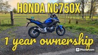 2020 Honda NC750X 1 Year Ownership Review | Long Term | Does it have enough power?