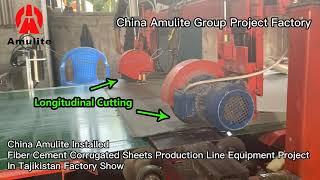 Asbestos Cement Roofing Sheet machine /Corrugated Fiber Cement Sheets Production Line