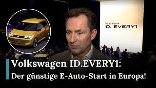 Volkswagen Reveals the New ID.EVERY1 - A Game-Changer for Affordable Electric Cars!  | RND | AI1E