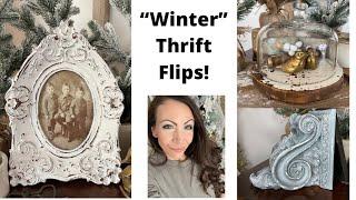 Thrift Flips for Profit | French Country Decor | Winter 2021 Decor |