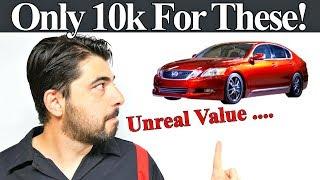 Top 5 Luxury Cars under $10,000 - Unbelievable Value for 10K MUST WATCH