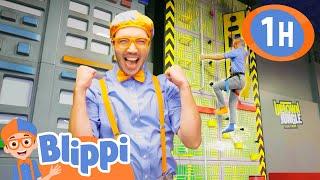 Hüpfen mit Blippi | Blippi Deutsch - | Abenteuer und Videos für Kinder