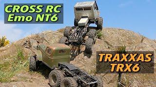 EPIC 6x6 Comp Crawler Battle, Who Wins?? Cross RC Emo NT6 or Traxxas TRX6? Help Me Decide!!