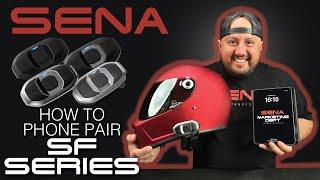 Sena SF Series | Phone Pairing |  Motorcycle Bluetooth Comms