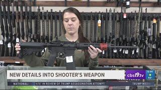 Local gun store discusses AR-15 style rifle amid Trump assassination attempt