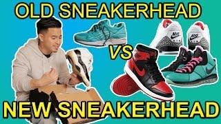 OLD SNEAKERHEAD VS. NEW SNEAKERHEAD