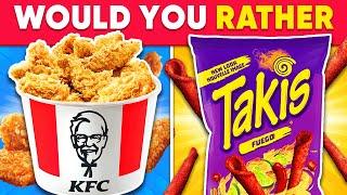 Would You Rather Junk Food & Snacks Edition  Daily Quiz