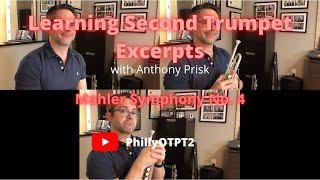 Learning Second Trumpet Excerpts Ep. 7 Mahler Symphony No. 4