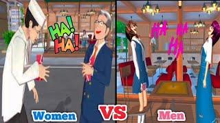 Women Vs Men HAHA Meme | Sakura School Simulator