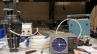 At the SIGNALS Museum: Test & calibration of the Yaesu G-450A rotor for the K4MIE Hamshack.