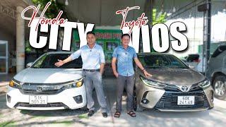 (ĐÃ BÁN)...2 Mẫu xe Ô tô 5 chỗ đời cao...Toyota Vios & Honda City 2022