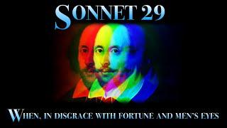 Sonnet 29 by William Shakespeare | When, in Disgrace with Fortune and Men's Eyes