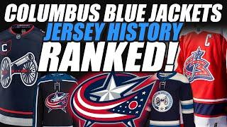 NHL Columbus Blue Jackets Jersey History RANKED!