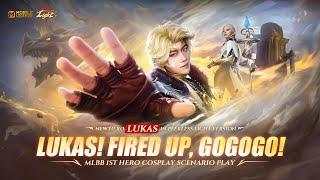 Lukas! GOGOGO! | MLBB 1st Hero Cosplay Scenario Play | Mobile Legends: Bang Bang