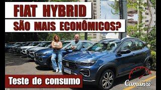 Híbridos FIAT - TESTE de CONSUMO: Ficaram Mais Econômicos? - Avaliação