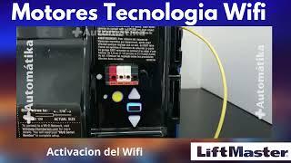 Activar de Wifi Motores Digitales Liftmaster