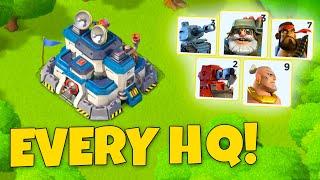 Best Troop to use at EVERY HQ Level in Boom Beach!