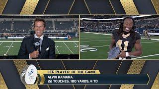 Tom Brady's LFG Player of the Game: Saints RB Alvin Kamara | Week 2 DIGITAL EXCLUSIVE