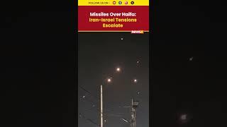 Iran Israel War Video | Explosions Light Up Haifa Night Sky as Israel, Iran Exchange Heavy Fire