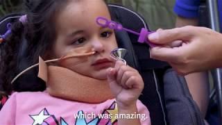 Meet Aria, a patient at Sydney Children's Hospital