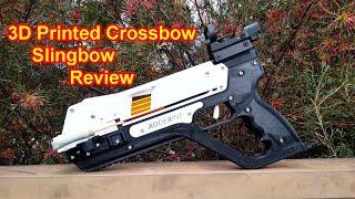 Powerful Adderini 3d Printed Crossbow Slingbow Review