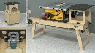 DIY Trim Compact Router Table - Light and portable design - Pt. 2