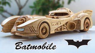 Wood Carving - Challenge to Build a Batmobile - Woodworking Art