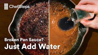 How to Fix a Broken Pan Sauce or Gravy