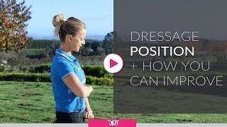 Dressage Rider Position - Creating Good Neutral Spine For Proper Posture