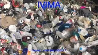 Houshold garbage waste sorting line