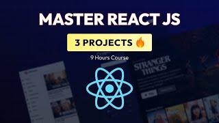 React Projects For Beginners | Master React.js In One Video | React Projects for Resume