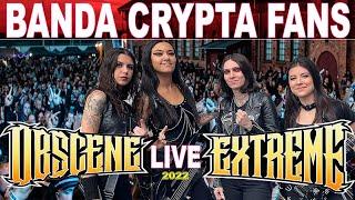 BANDA CRYPTA LIVE OBSCENE EXTREME 2022 REPUBLICA TCHEQUIA