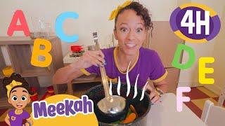 Meekah learns ABCs! | 4 HOURS OF MEEKAH! | Educational Videos for Kids