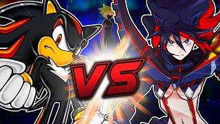 Shadow VS Ryuko Matoi in a DEATH BATTLE FIGHT! - Sega Sonic the Hedgehog VS Kill la Kill animation