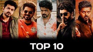 Top 10 Thalapathy BGM ft.Beast, Master, Bigil, Sarkar, Mersel, Bhairavaa, Theri, Puli, Kaththi,