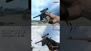 Machine Pistol in CoD Mobile Vs. CoD Vanguard